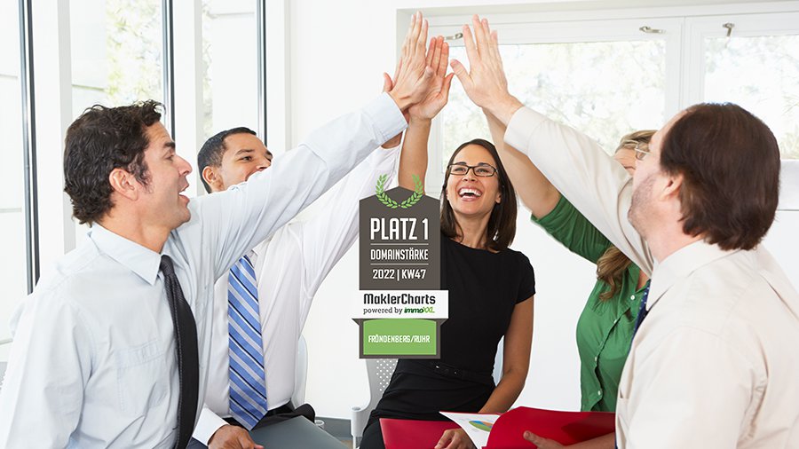 Auszeichnung Nr. 1 der Immobilienmakler in Fr�ndenberg