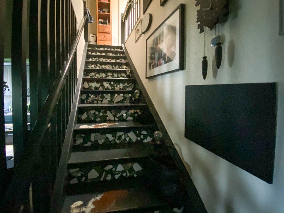 Treppe zum Obergeschoss Haus Unna