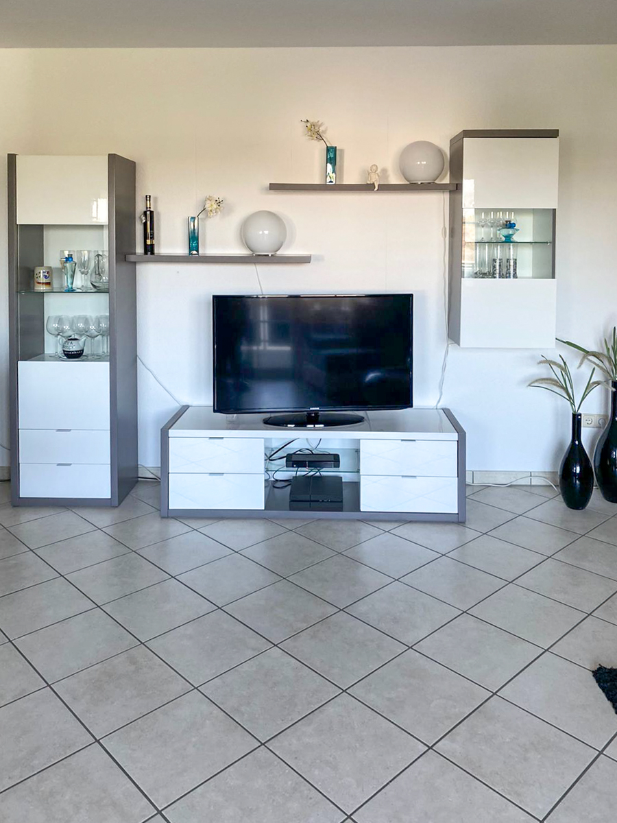 Wohnzimmer Etagenwohnung Fr�ndenberg Hohenheide