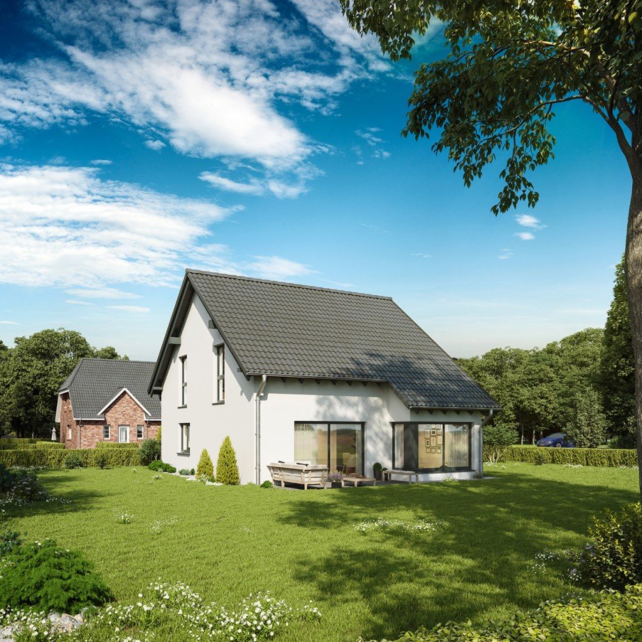 Planungsbeispiel FAVORIT-Haus Wohngrundst�ck Fr�ndenberg