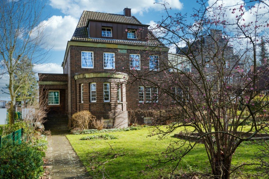 Zugang durch den Garten Etagenwohnung Unna