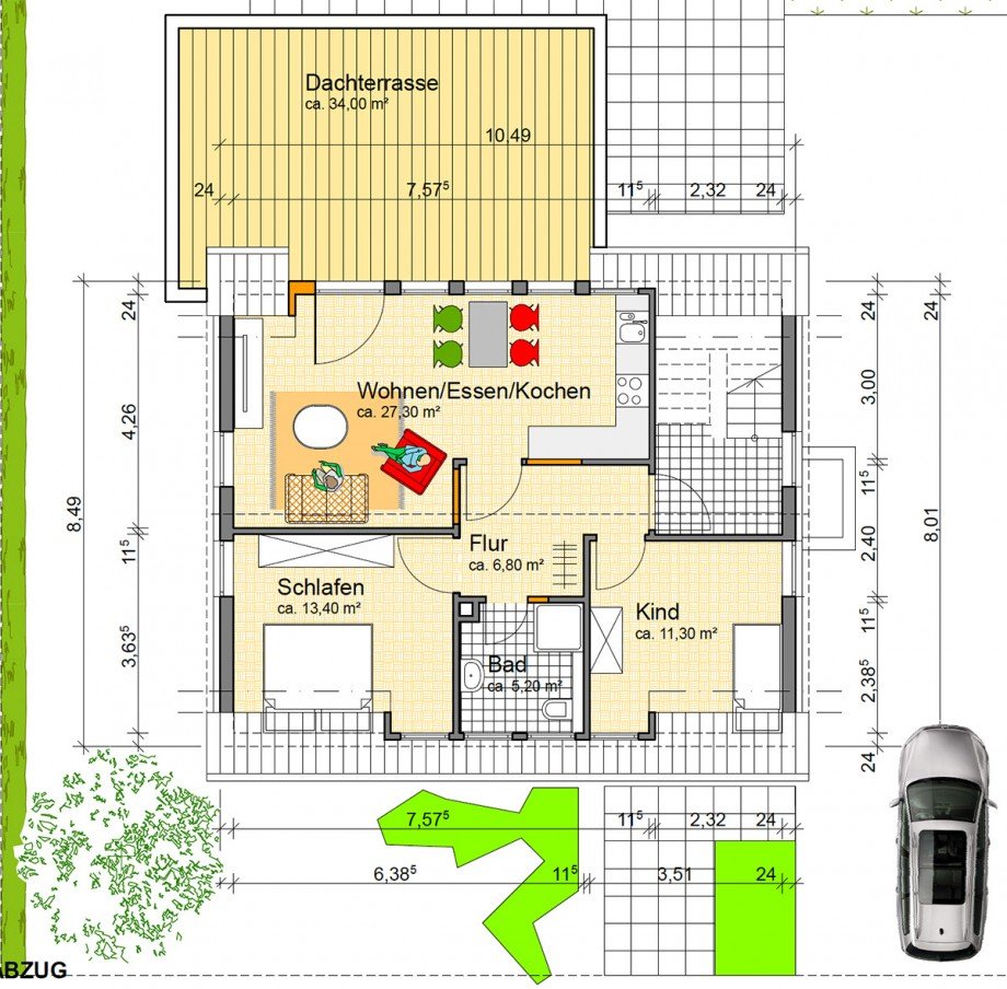 Grundriss Etagenwohnung Menden