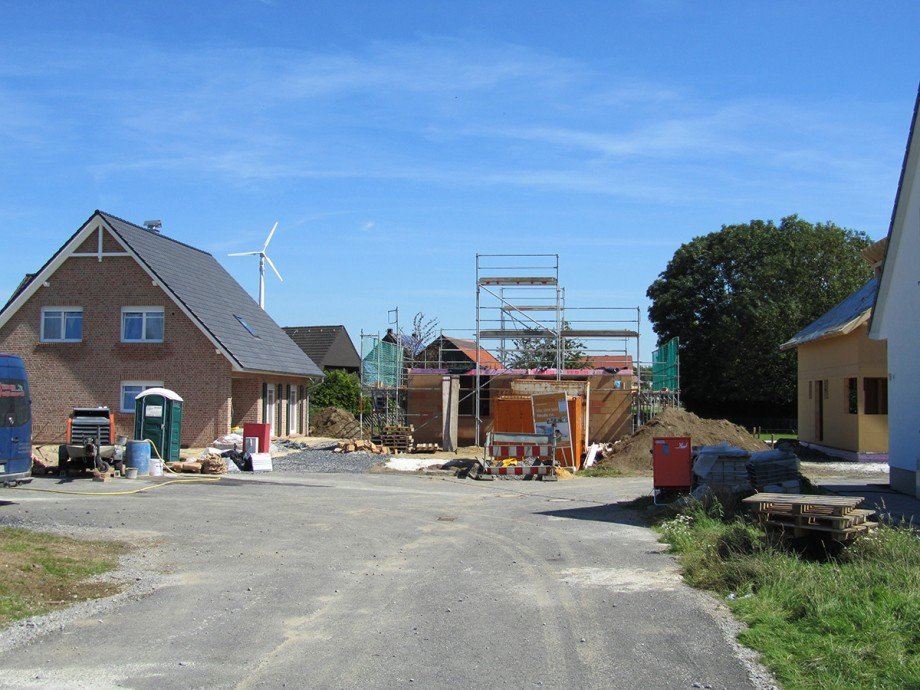 die ersten H�user stehen bereits Wohngrundst�ck Fr�ndenberg