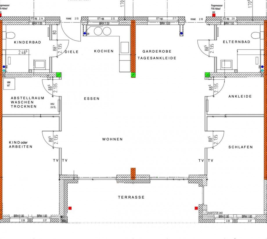 Grundriss Erdgeschosswohnung Menden