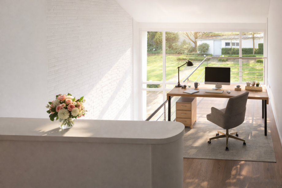 Helles Home-Office mit Gartenblick Einfamilienhaus Fr�ndenberg/Ruhr - Zentrum