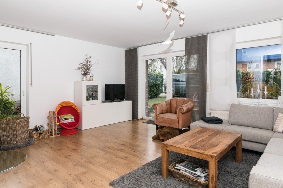 Wohnzimmer Doppelhaush�lfte Fr�ndenberg-Hohenheide
