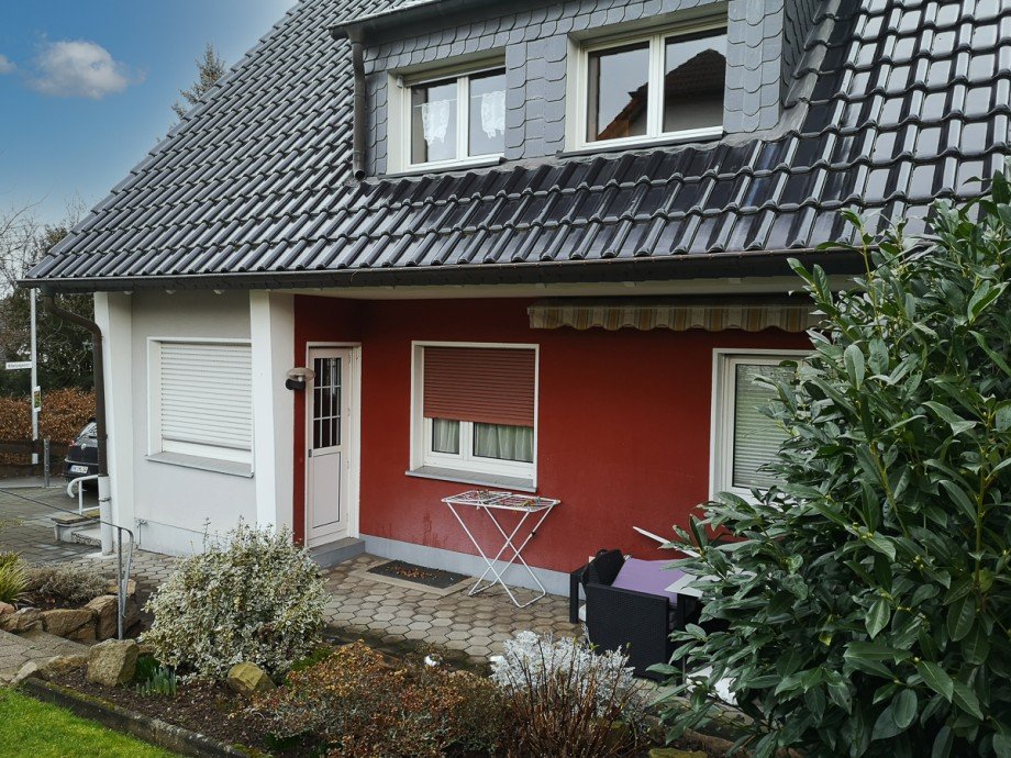 Ansicht-Gartenseite Zweifamilienhaus Menden