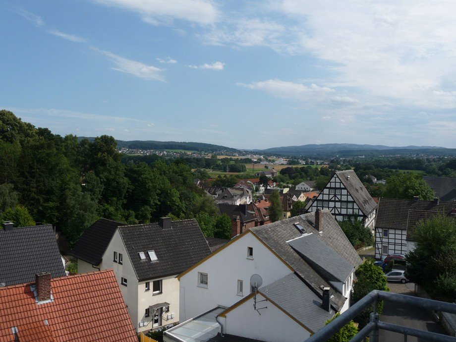 Ausblick Richtung Menden Dachgeschosswohnung Fr�ndenberg