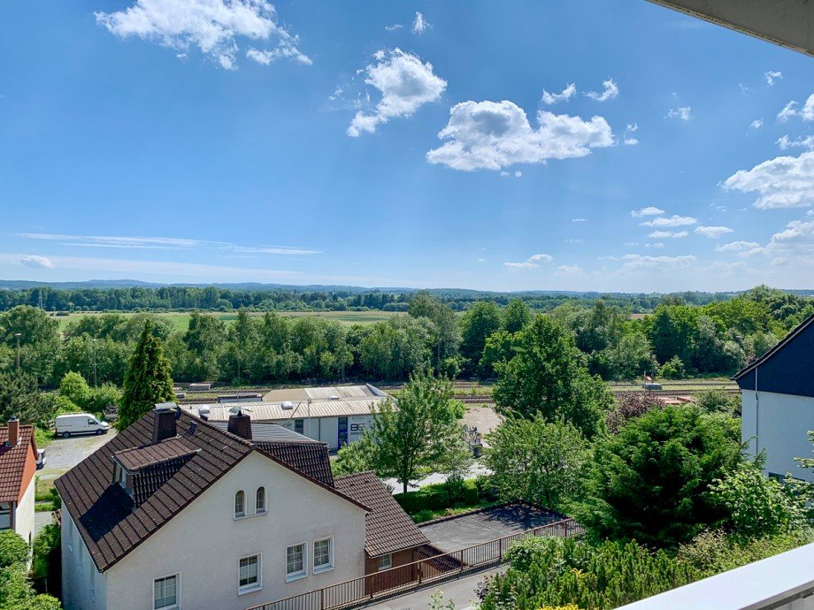 Aussicht Balkon Maisonettewohnung Fr�ndenberg