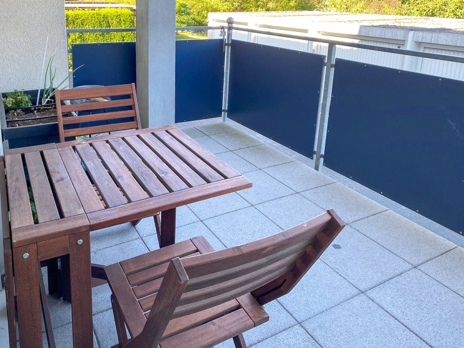Balkon Etagenwohnung Fr�ndenberg Hohenheide