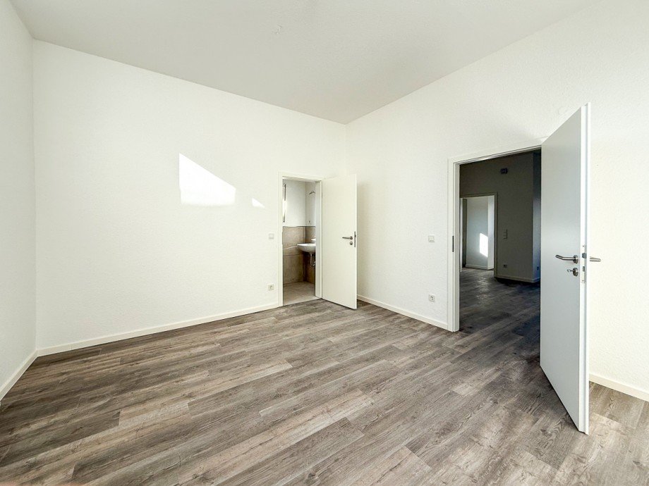 Schlafzimmer Erdgeschosswohnung Fr�ndenberg- Stadt