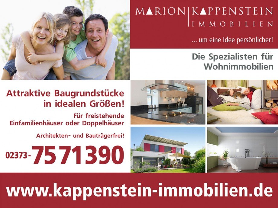 Der Verkaufsstart ist erfolgt - Fr�ndenberg Auf dem Buhrlande Wohngrundst�ck Fr�ndenberg-Ardey