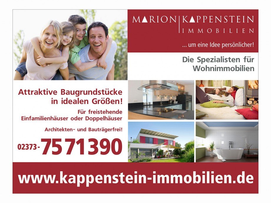 Baugrundst�ck in Ardey, Kirschbl�tenweg Wohngrundst�ck Fr�ndenberg-Ardey