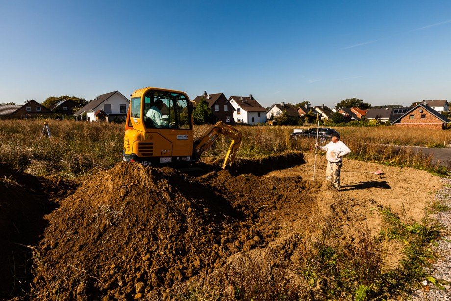 Erschlie�ungsarbeiten Wohngrundst�ck Fr�ndenberg