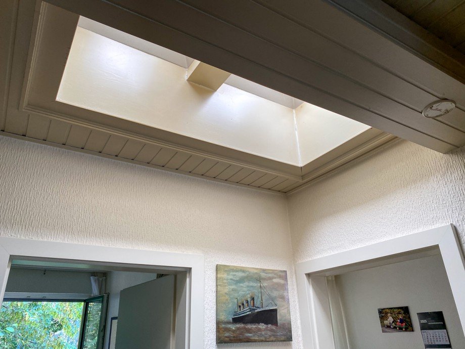 Lichtkuppel sorgt f�r Helligkeit im OG Haus Unna