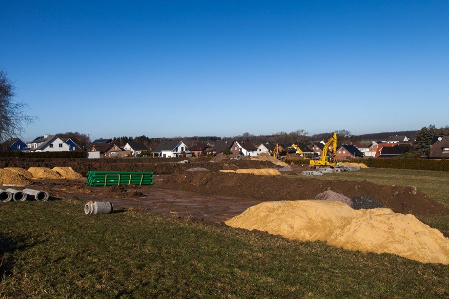 Erschlie�ungsarbeiten Wohngrundst�ck Fr�ndenberg