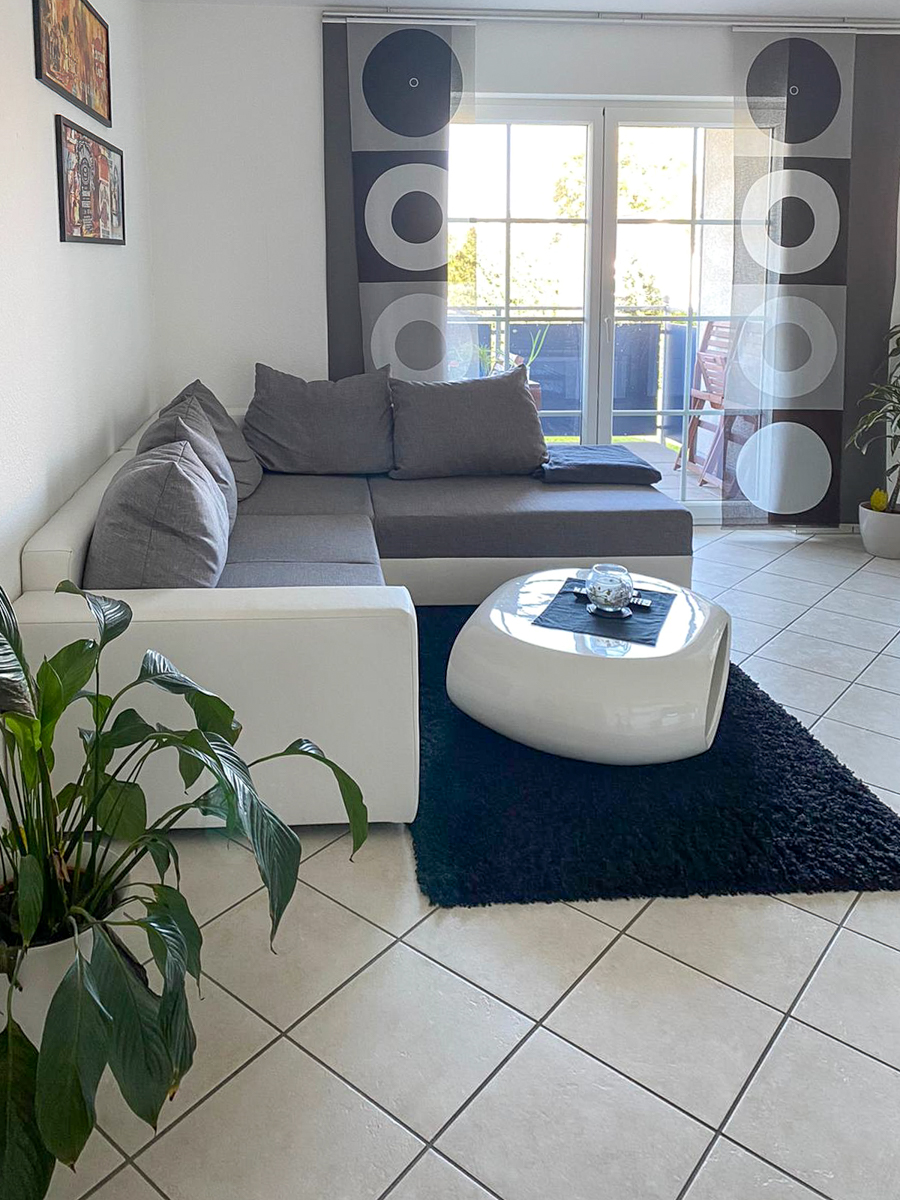 Wohnzimmer Etagenwohnung Fr�ndenberg Hohenheide