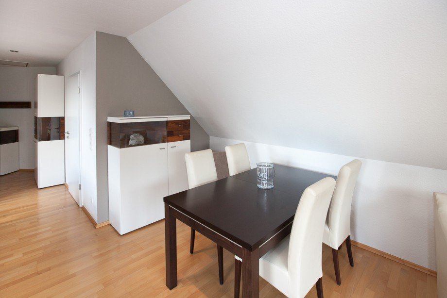 Essbereich im Wohnraum Dachgeschosswohnung Menden-Schwitten