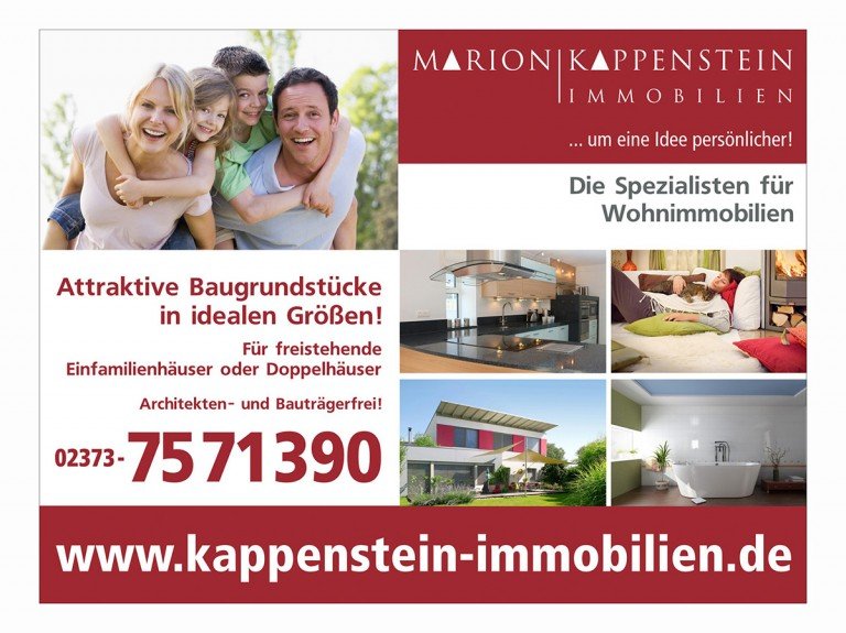 neue Baugrundst�cke in Ardey - Feldrandlage Fr�ndenberg-Ardey Wohngrundst�ck Baugrundst�ck - 717 m�