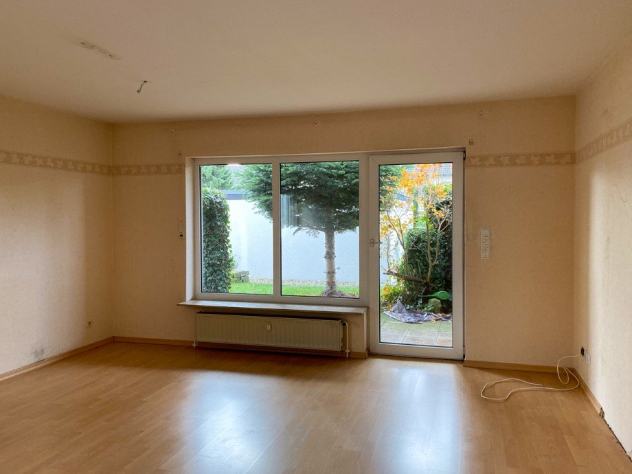 Wohnzimmer Erdgeschosswohnung Fr�ndenberg-Hohenheide