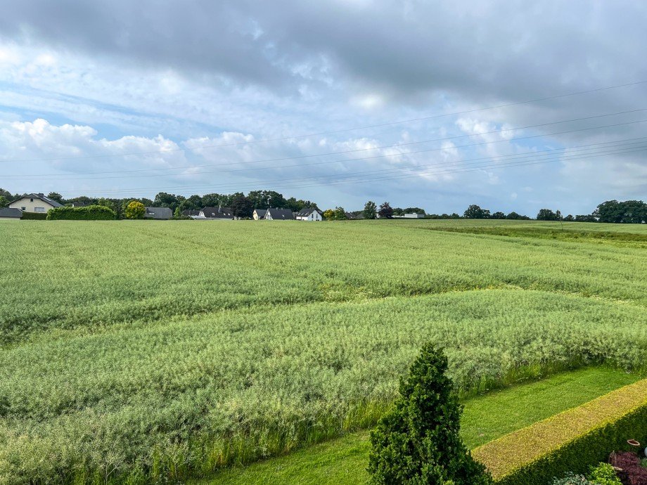 Blick von der Dachterrasse Dachgeschosswohnung Fr�ndenberg Hohenheide