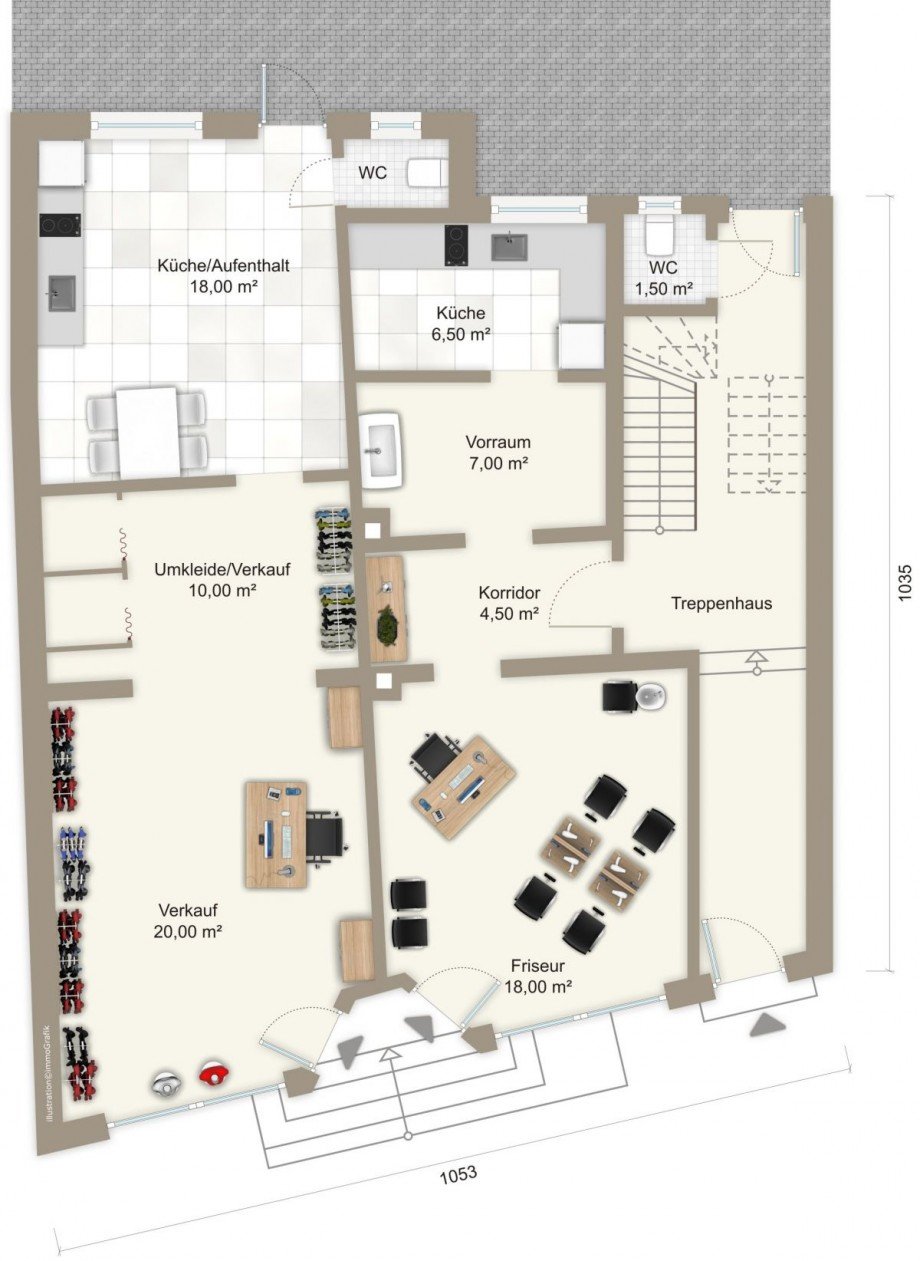 Ladenlokale Mehrfamilienhaus Fr�ndenberg Innenstadt