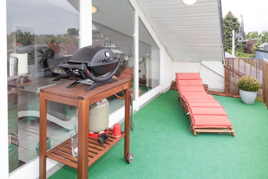 Loggia Dachgeschosswohnung Fr�ndenberg-Hohenheide