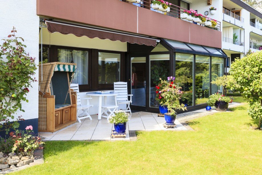 06 die Terrasse Erdgeschosswohnung Fr�ndenberg
