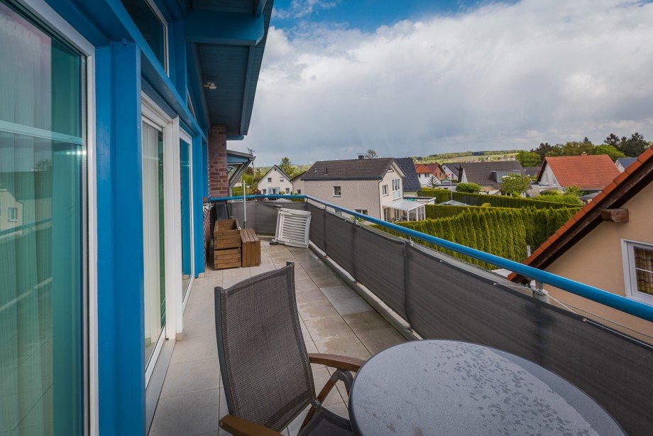 11 Ausblick vom Balkon Etagenwohnung Wickede/Ruhr