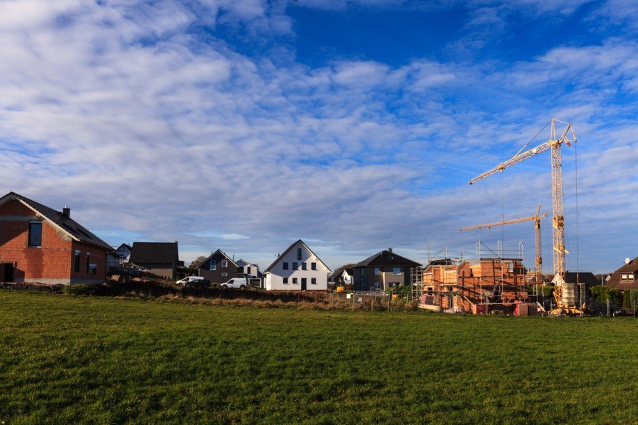 die Baustelle Wohngrundst�ck Fr�ndenberg