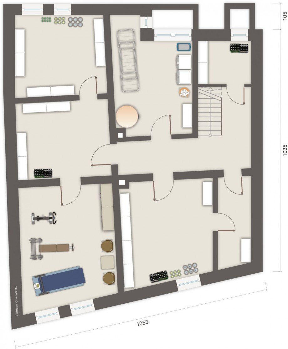 Keller Mehrfamilienhaus Fr�ndenberg Innenstadt