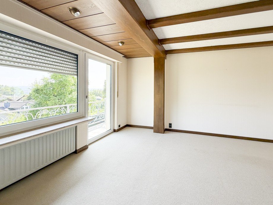 Wohnzimmer - Balkon Einfamilienhaus Fr�ndenberg Hohenheide