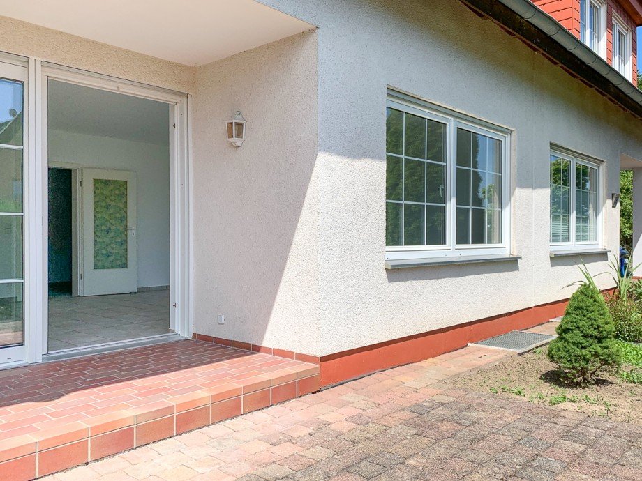 Terrasse Doppelhaush�lfte Fr�ndenberg-Warmen